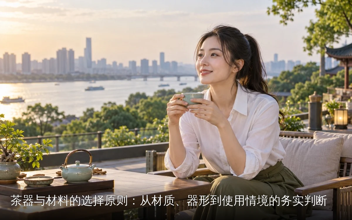 茶器与材料的选择原则：从材质、器形到使用情境的务实判断